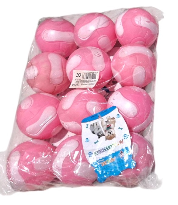 Παιχνίδι σκύλου Latex μπαλάκι - 6cm - 12pcs - 550272