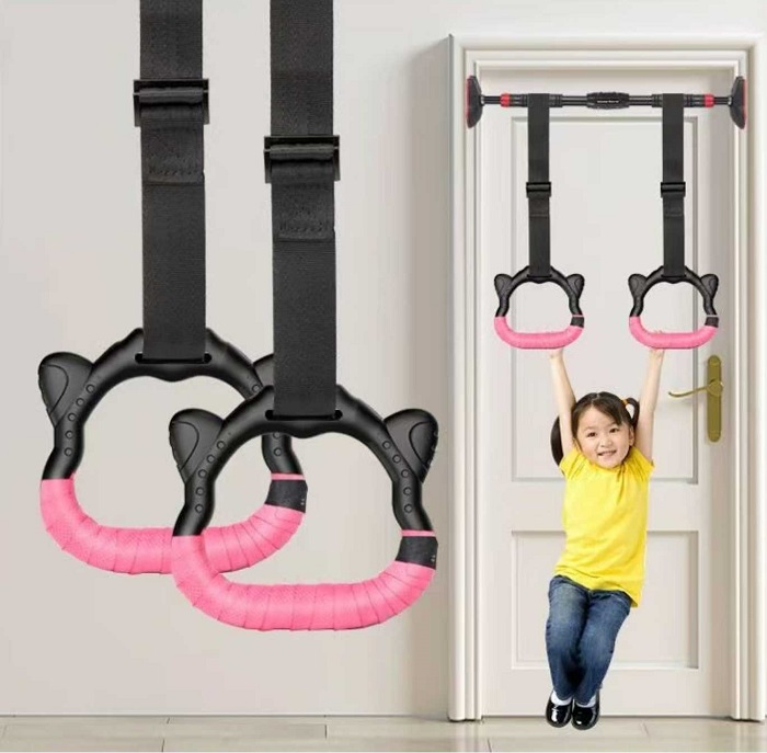 Παιδικοί κρίκοι γυμναστικής με ιμάντες - 83048 - 551017