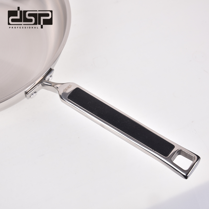 Τηγάνι ανοξείδωτο με καπάκι - 2.5L - CS002-C24 - DSP - 560539