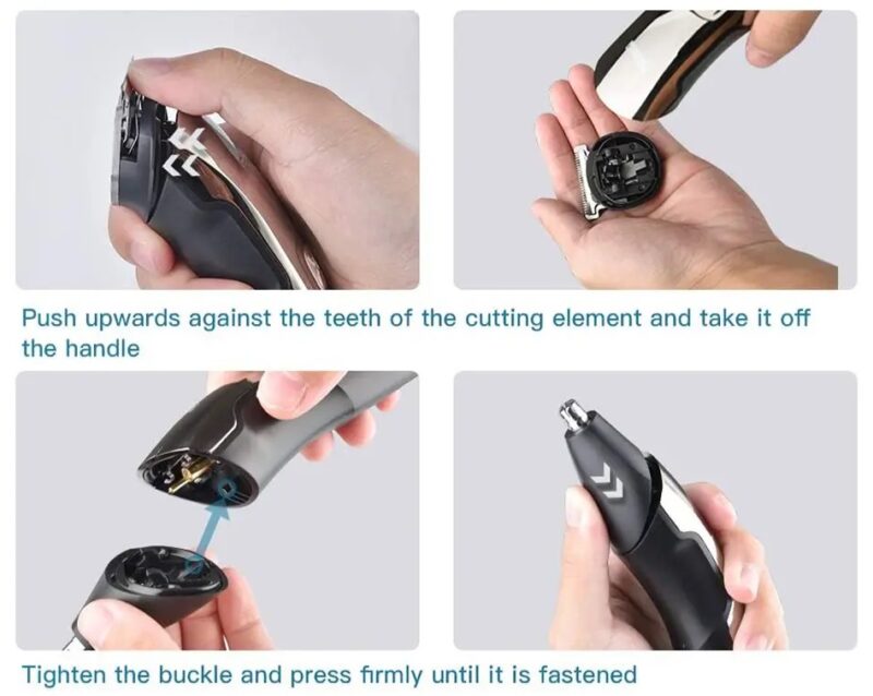 Σετ κουρέματος-ξυρίσματος - 6in1 - 90350 - DSP - 561338