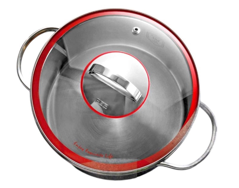 Κατσαρόλα ανοξείδωτη με καπάκι - 6.3L - CS003-B24 - DSP - 561598