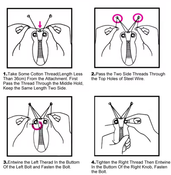 Συσκευή αποτρίχωσης προσώπου-σώματος με κλωστή - 70164 - DSP - 612401