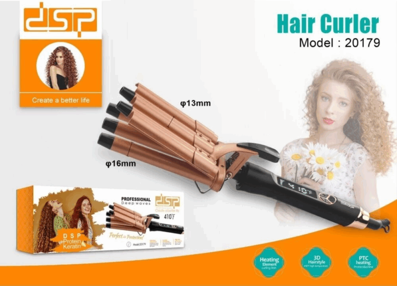 Ψαλίδι για κυματιστά μαλλιά - 20179 - DSP - 612722