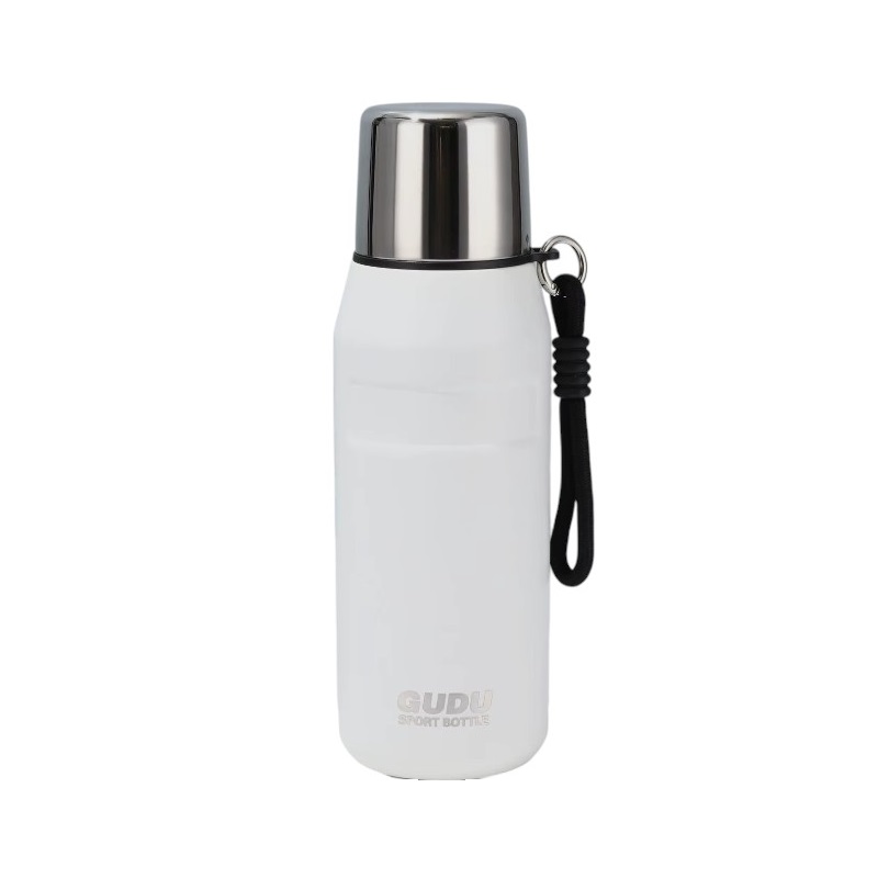 Φορητό παγούρι-θερμός - 650ml - 616243 - White
