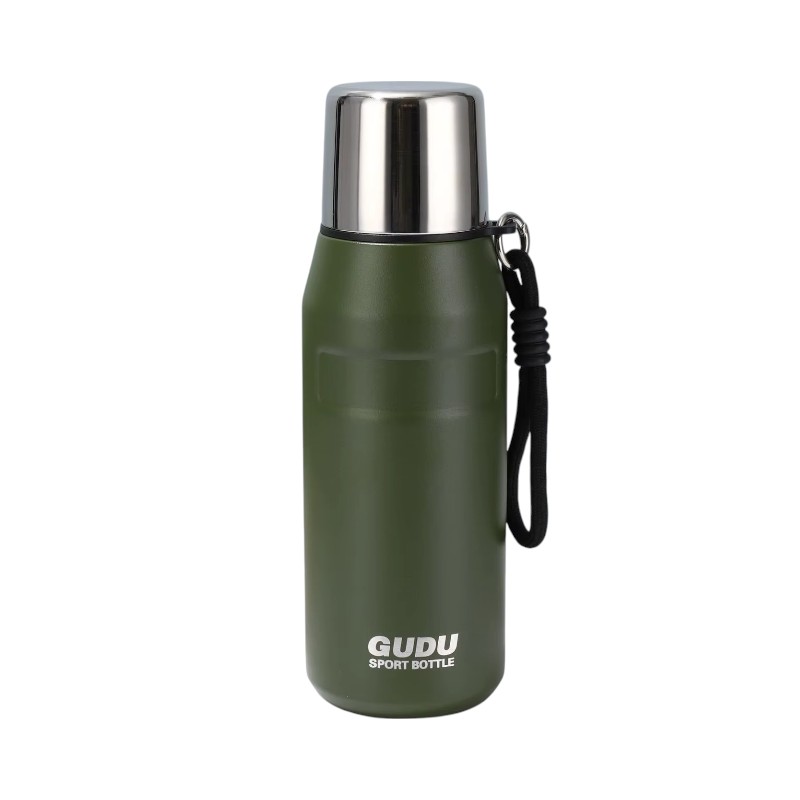 Φορητό παγούρι-θερμός - 650ml - 616243 - Green