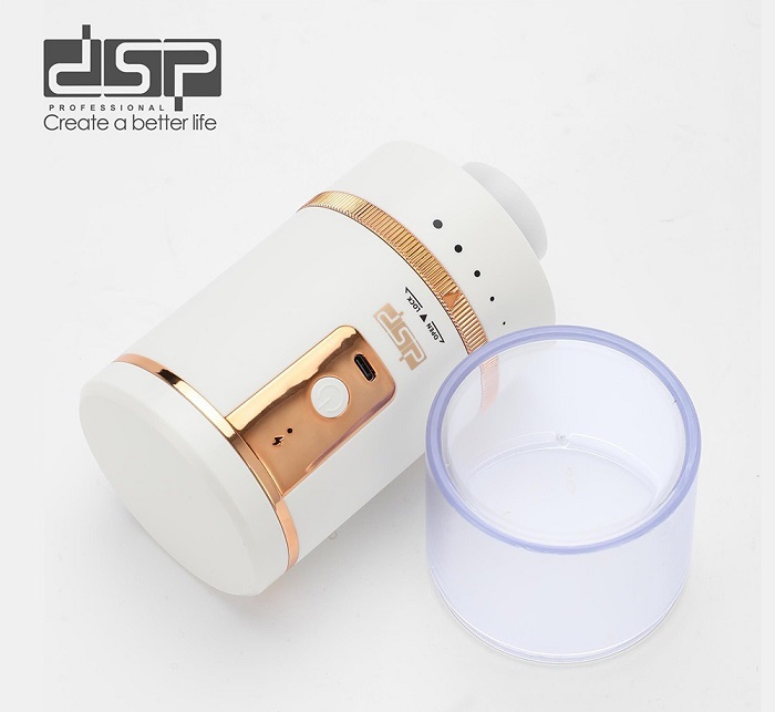 Επαναφορτιζόμενος μύλος άλεσης καφέ - KA3129-White - DSP - 617994