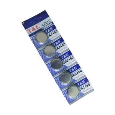 682177_CR2450 Μπαταρίες λιθίου - CR2450 - 3V - 5pcs - 682177