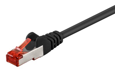 68700 GOOBAY καλώδιο δικτύου 68700, CAT 6 S/FTP, copper, 250MHz, 5m, μαύρο
