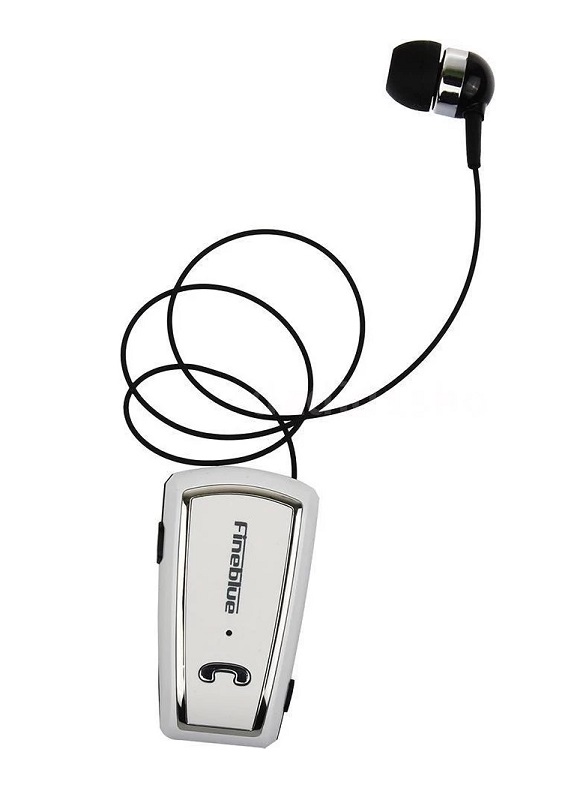 Ασύρματο ακουστικό Bluetooth - F-V3 - Fineblue - 700369 - White