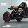Παιδικό ηλεκτροκίνητο τρίκυκλο scooter - BJQ-818 - 701113 - Red