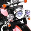 Παιδικό ηλεκτροκίνητο τρίκυκλο scooter με φάρο - BJQ-6388 - 701114 - White/Orange