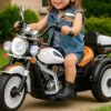 Παιδικό ηλεκτροκίνητο τρίκυκλο scooter με φάρο - BJQ-6388 - 701114 - Pink