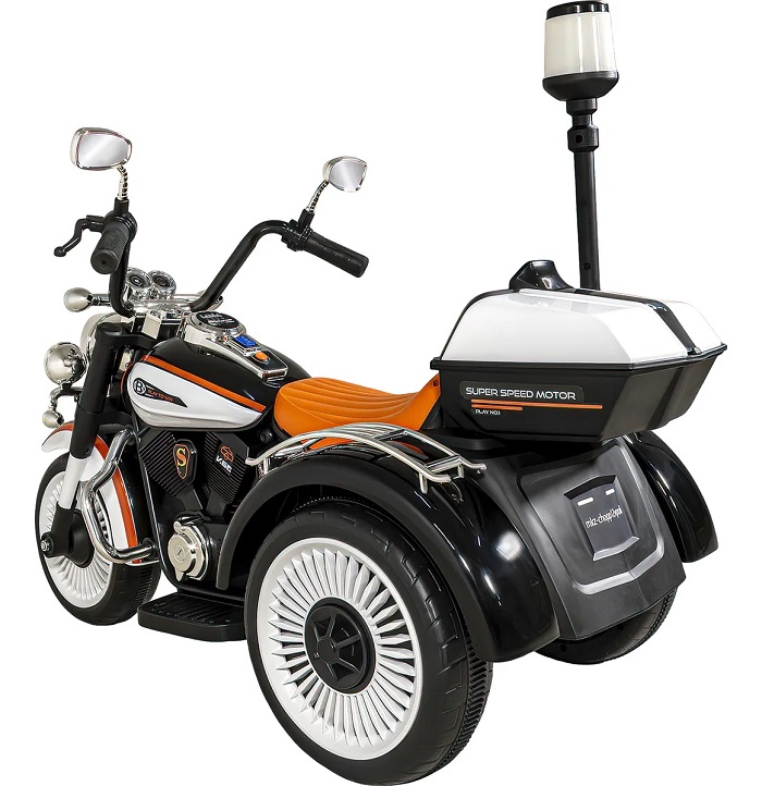Παιδικό ηλεκτροκίνητο τρίκυκλο scooter με φάρο - BJQ-6388 - 701114 - Pink