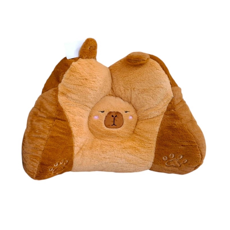 Μαξιλάρι πλάτης λούτρινο - 45cm - 71895 - Brown