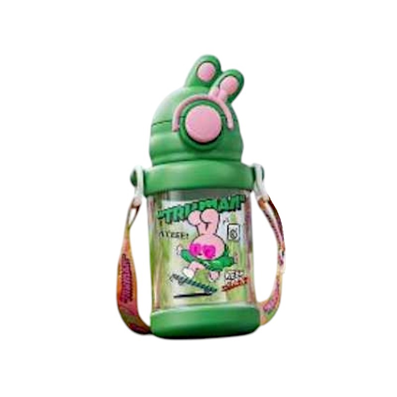 Παιδικό παγούρι πλαστικό - 650ml - 722405 - Green