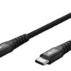 GOOBAY καλώδιο USB-C 73954, 60W, 480Mbps, 2m, μαύρο