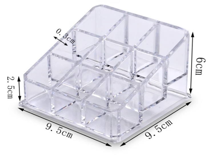 Θήκη οργάνωσης καλλυντικών ακρυλική - JN809 - 748099