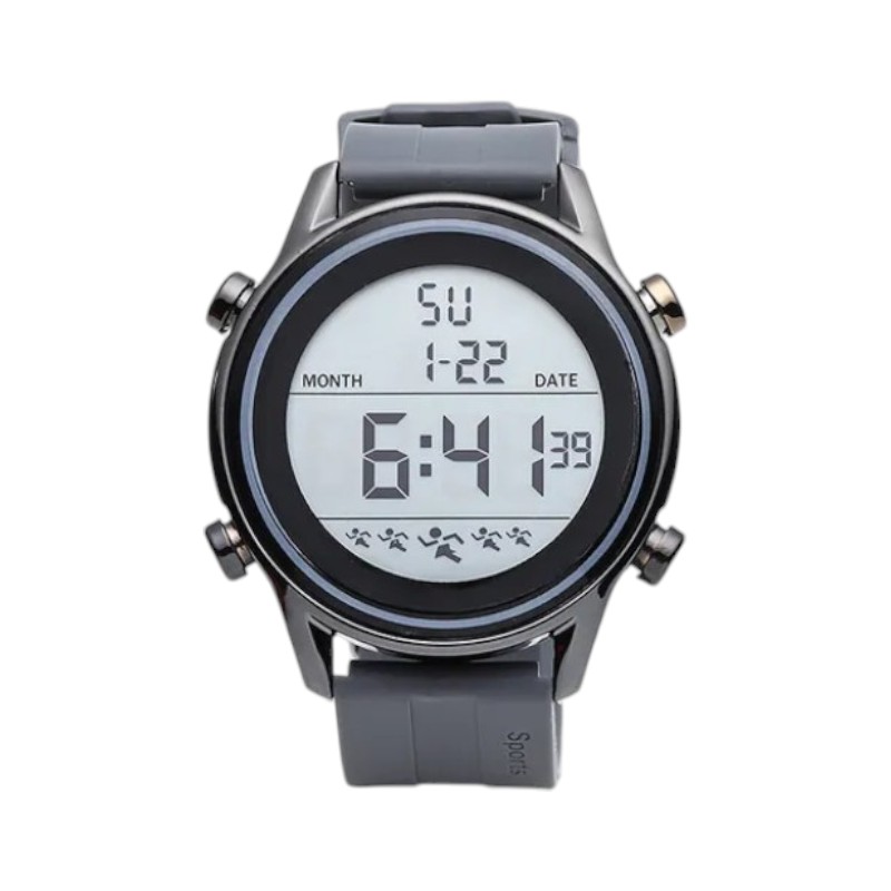 Παιδικό ψηφιακό ρολόι χειρός - 100 - 751267 - Grey