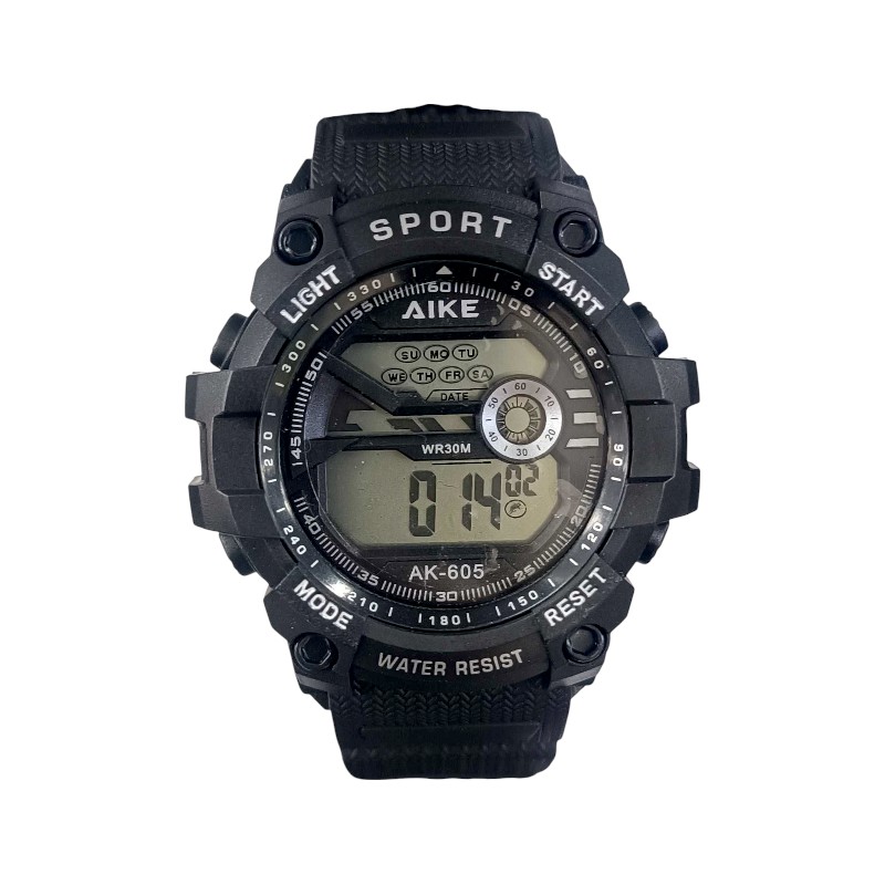 Παιδικό ψηφιακό ρολόι χειρός - 605 - 758228 - Black