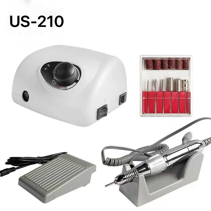 Ηλεκτρικός τροχός μανικιούρ-πεντικιούρ - DM210A - 581511 - White