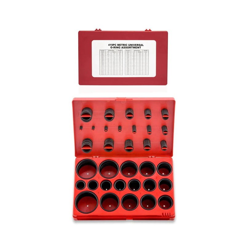 80046-2 Τσιμουχάκια - Λαστιχάκια μετρικά στεγανοποίησης σετ 419τμχ - Metric O-RING assortment kit 419pcs