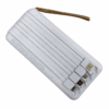 Powerbank με ηλιακό πάνελ - 4in1 - 10.000mah - Y179 - 810385 - White