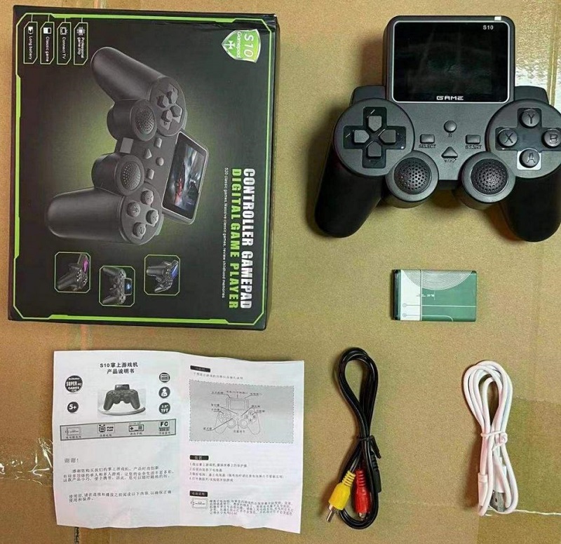 Φορητή κονσόλα παιχνιδιών - S10 - 810453 - Black