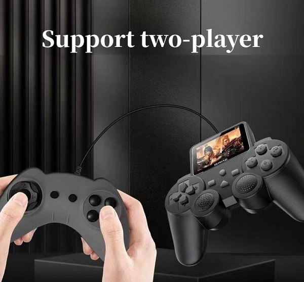 Φορητή κονσόλα παιχνιδιών με 2ο χειριστήριο - S10 - 810460 - Black