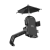 Βάση στήριξης smartphone ποδηλάτου/μοτοσυκλέτας με σκίαστρο - YC-M2S - 811900 - Black