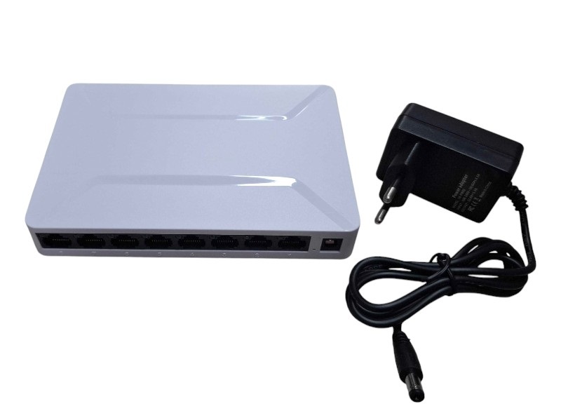 Switch με 8 θύρες Ethernet - GS08AS-8 - 812044