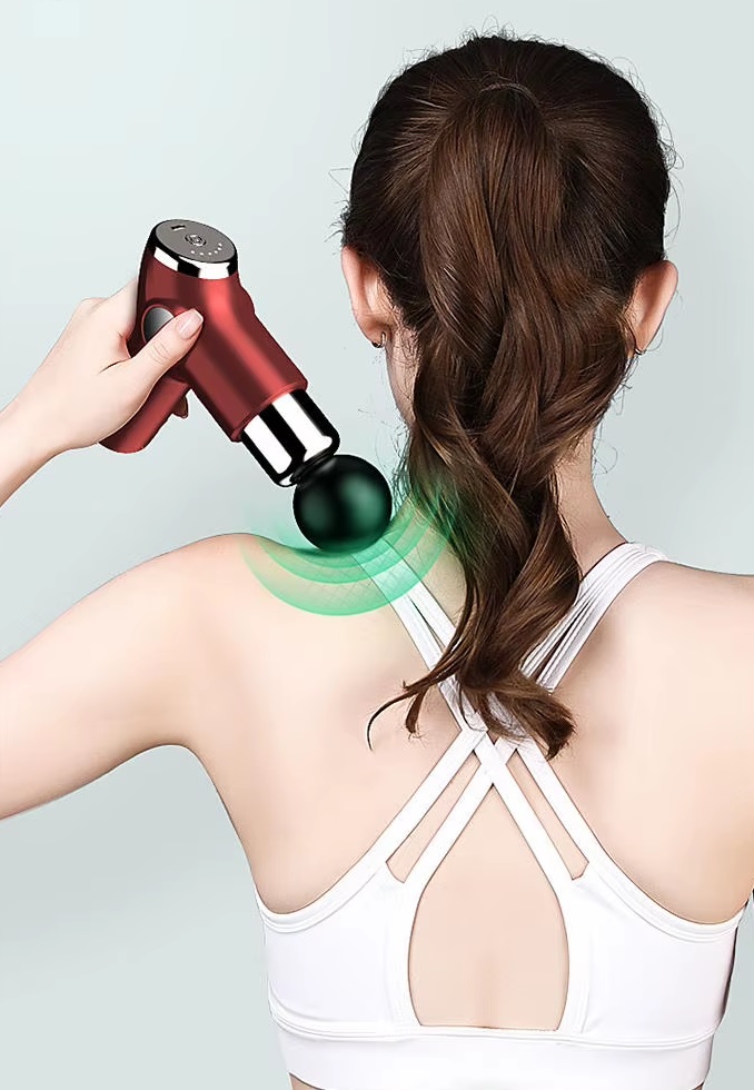 Συσκευή μασάζ με ψηφιακή οθόνη - Fascial Gun - KH-515 - 812808