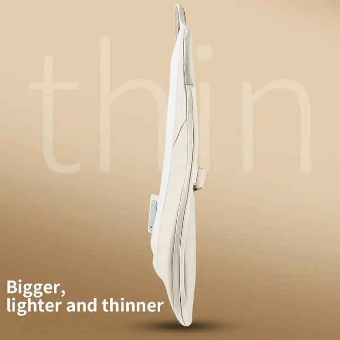 Επαναφορτιζόμενο μαξιλάρι μασάζ πλάτης με υπέρυθρη θερμότητα - 812969