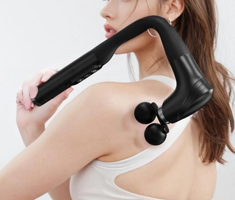 Συσκευή μασάζ με λαβή πλάτης - Fascial Gun - HB-027 - 813614