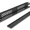 DELOCK cable management 81555 για rack 19"/1U, πλαστικό/μεταλλικό, μαύρο