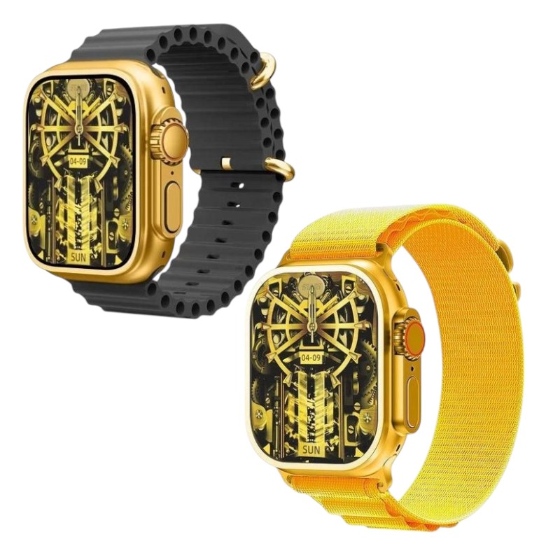 Σετ Smartwatch με 3 λουράκια - G9 Ultra Pro - 879969