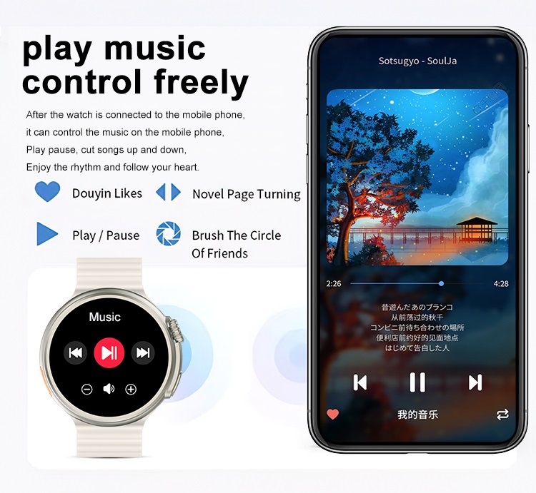 Smartwatch - Z78 UItra - 880266 - Orange