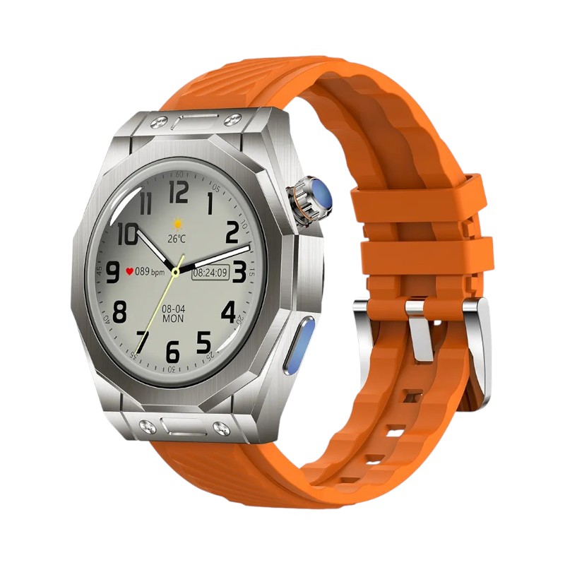 Σετ Smartwatch με 3 λουράκια - Z83 MAX - 880518 - Orange