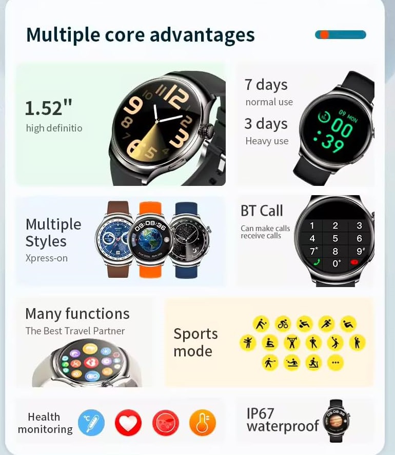 Smartwatch - Z93 PRO - 880815 - Orange