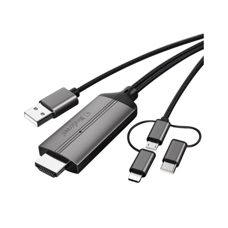 Καλώδιο USB σε HDTV - 3in1 - LD36 - Mirascreen - 884508