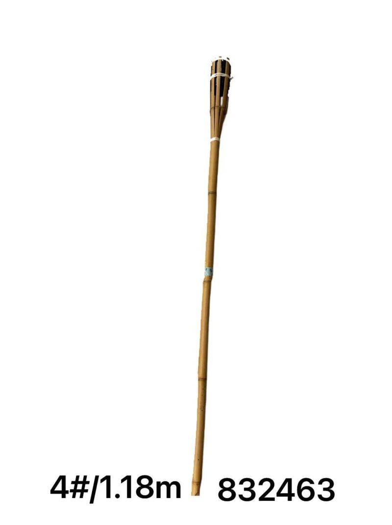 Δάδα παραφινέλαιου Μπαμπού καρφωτή - 1.18m - 832463