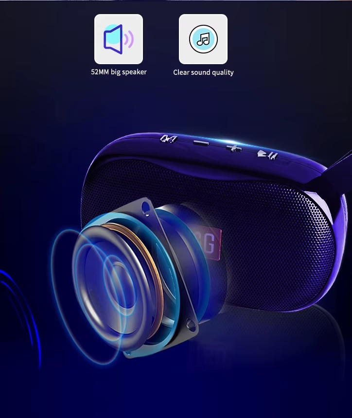 Ασύρματο ηχείο Bluetooth - TG173 - 887066 - Pink
