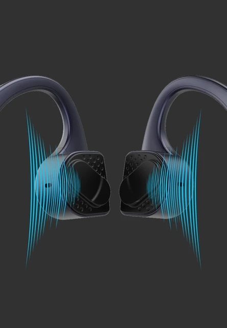 Aσύρματα ακουστικά - Neckband  - F806 - 887561 - Grey