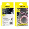 Καλώδιο φόρτισης & data με φωτισμό - Fast Charge - Type-C - CL-127T - 66W - AWEI - 887868
