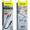 Αντάπτορας Female 3.5mm Jack σε Male Audio & Microphone Jack 3.5mm - AUX-002 - AWEI - 888124
