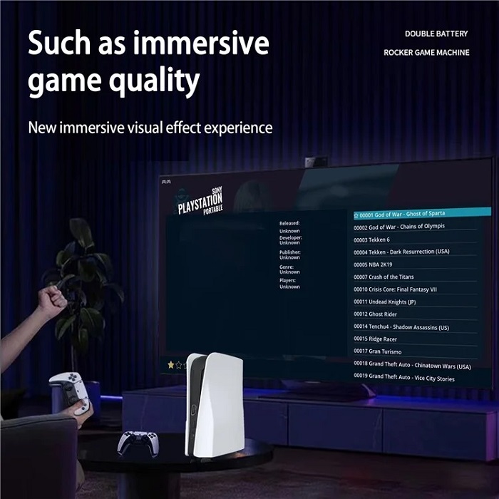 Κονσόλα παιχνιδιών με 2 χειριστήρια - Q10 128G - 812327