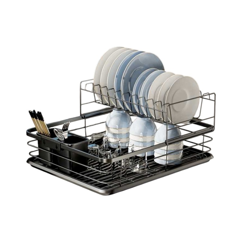 Πιατοθήκη αποστράγγισης διώροφη - YC081 - 915022