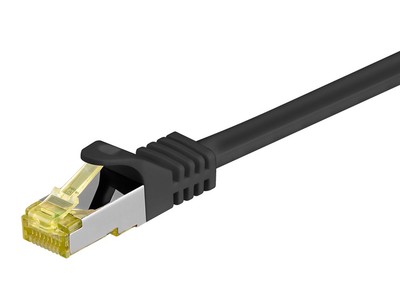91626 GOOBAY καλώδιο δικτύου 91626, CAT 7 S/FTP, copper, 500MHz, 5m, μαύρο