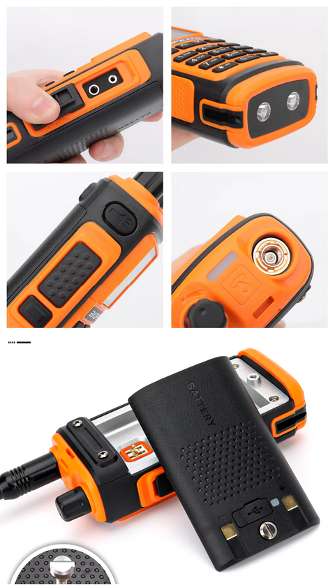 Φορητός πομποδέκτης - UV17 - Baofeng - 920170 - Orange