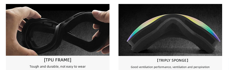 Μάσκα Σκι - HX037 - 920679 - Black/Black