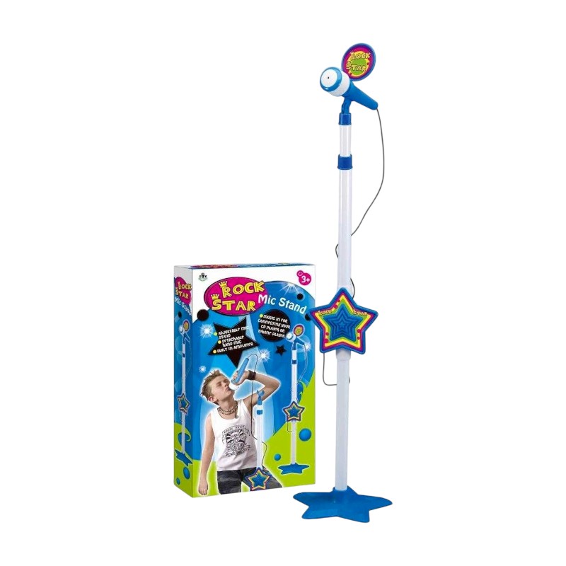Παιδικό μικρόφωνο Καραόκε με σταντ - 66132 - 922300